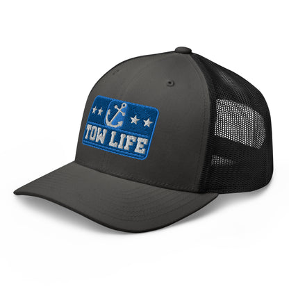 TOW LIFE - Merchant Mariner Towboater Anchor | Trucker Hat