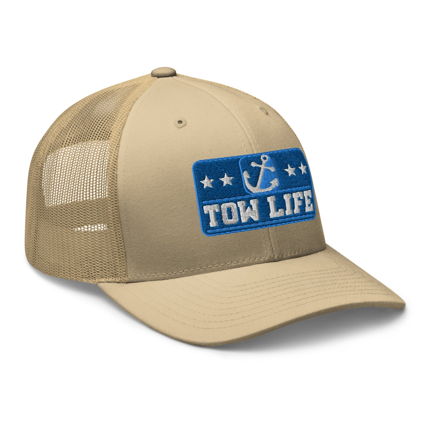 TOW LIFE - Merchant Mariner Towboater Anchor | Trucker Hat