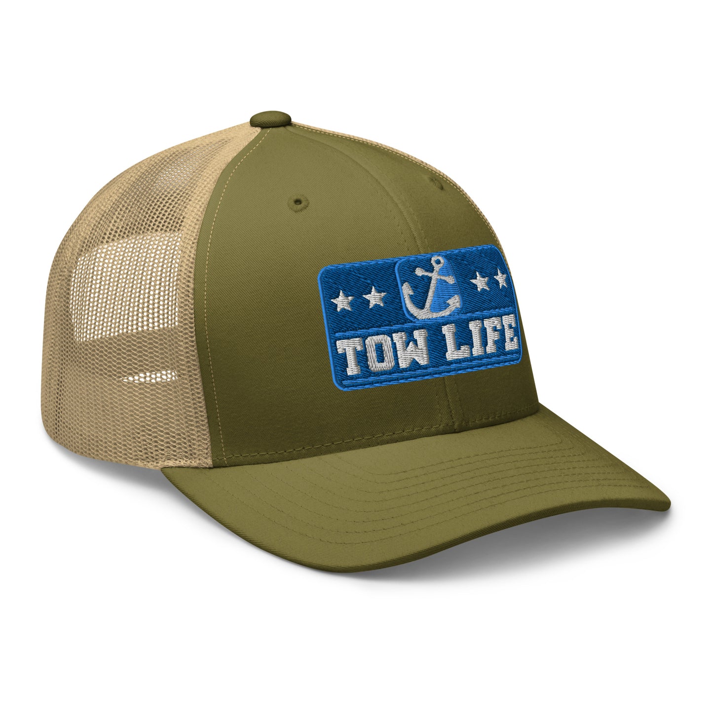 TOW LIFE - Merchant Mariner Towboater Anchor | Trucker Hat