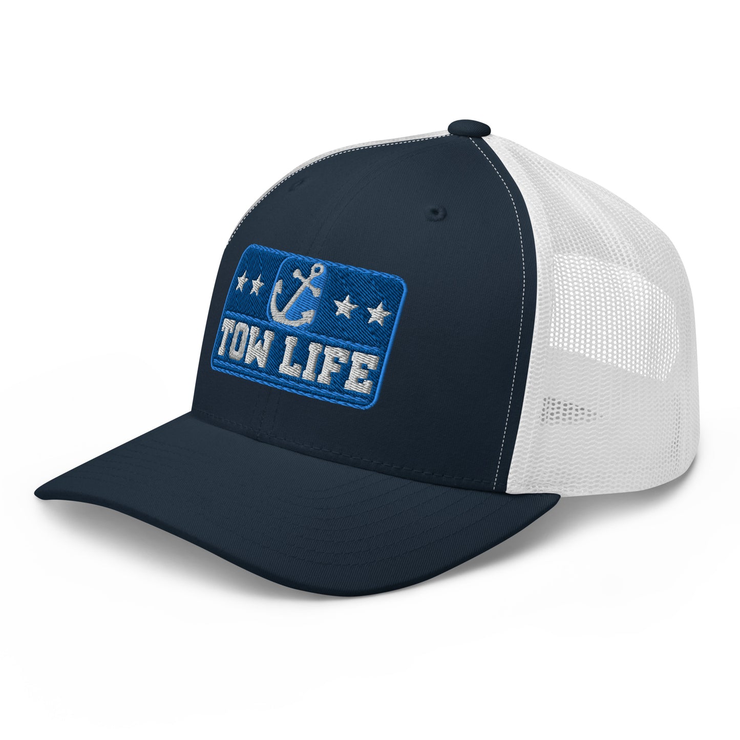 TOW LIFE - Merchant Mariner Towboater Anchor | Trucker Hat