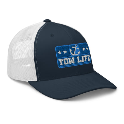 TOW LIFE - Merchant Mariner Towboater Anchor | Trucker Hat