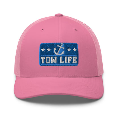 TOW LIFE - Merchant Mariner Towboater Anchor | Trucker Hat