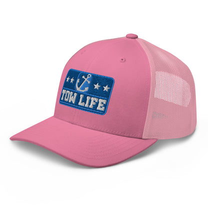 TOW LIFE - Merchant Mariner Towboater Anchor | Trucker Hat