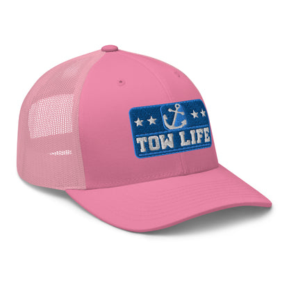 TOW LIFE - Merchant Mariner Towboater Anchor | Trucker Hat