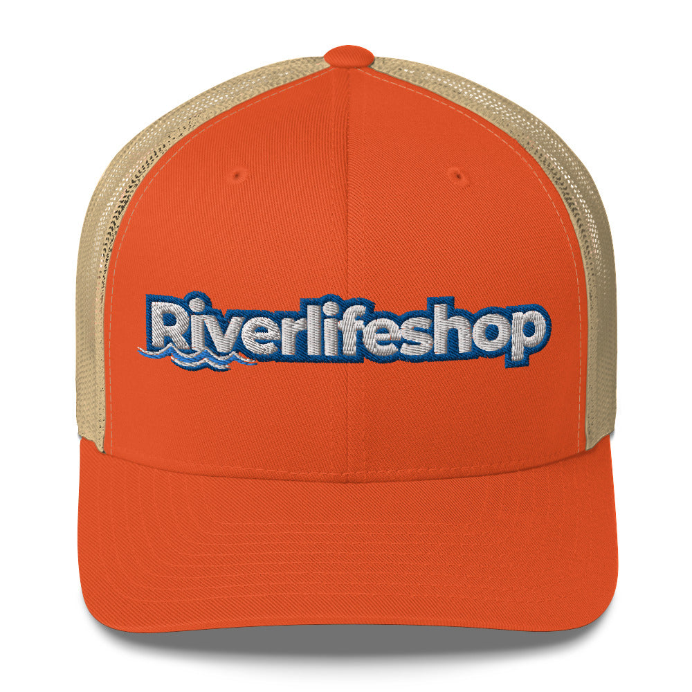 Riverlifeshop Embroidered Retro Trucker Hat