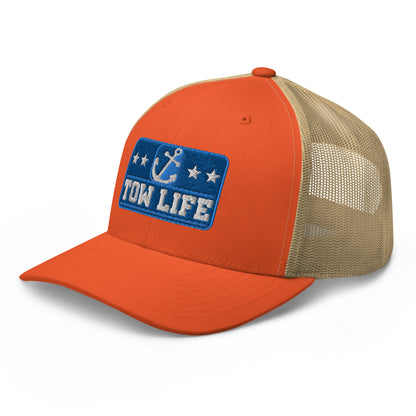 TOW LIFE - Merchant Mariner Towboater Anchor | Trucker Hat