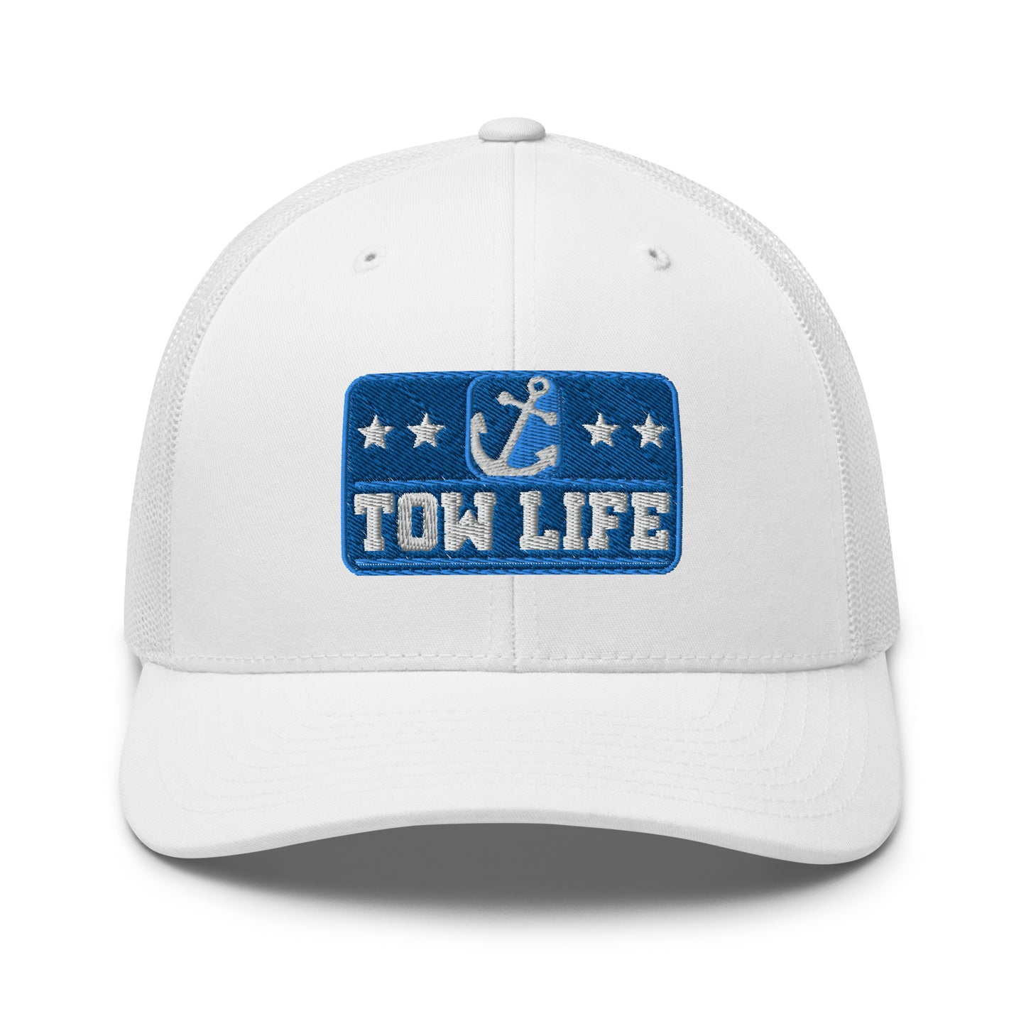 TOW LIFE - Merchant Mariner Towboater Anchor | Trucker Hat