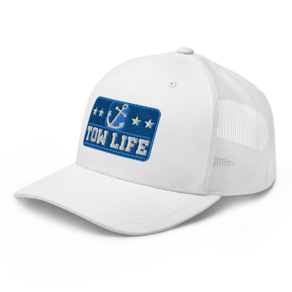 TOW LIFE - Merchant Mariner Towboater Anchor | Trucker Hat