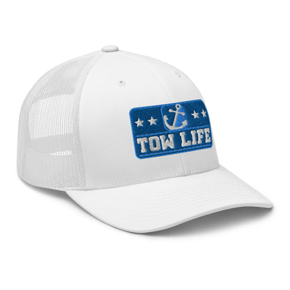 TOW LIFE - Merchant Mariner Towboater Anchor | Trucker Hat