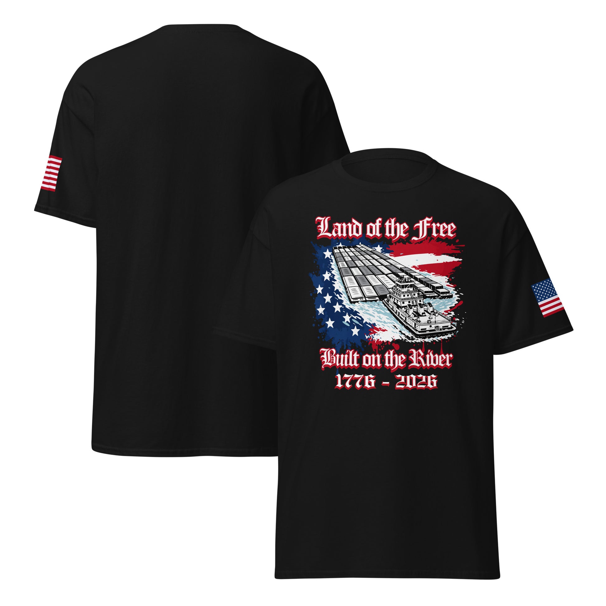 Product mockup riverlifeshop land of the free