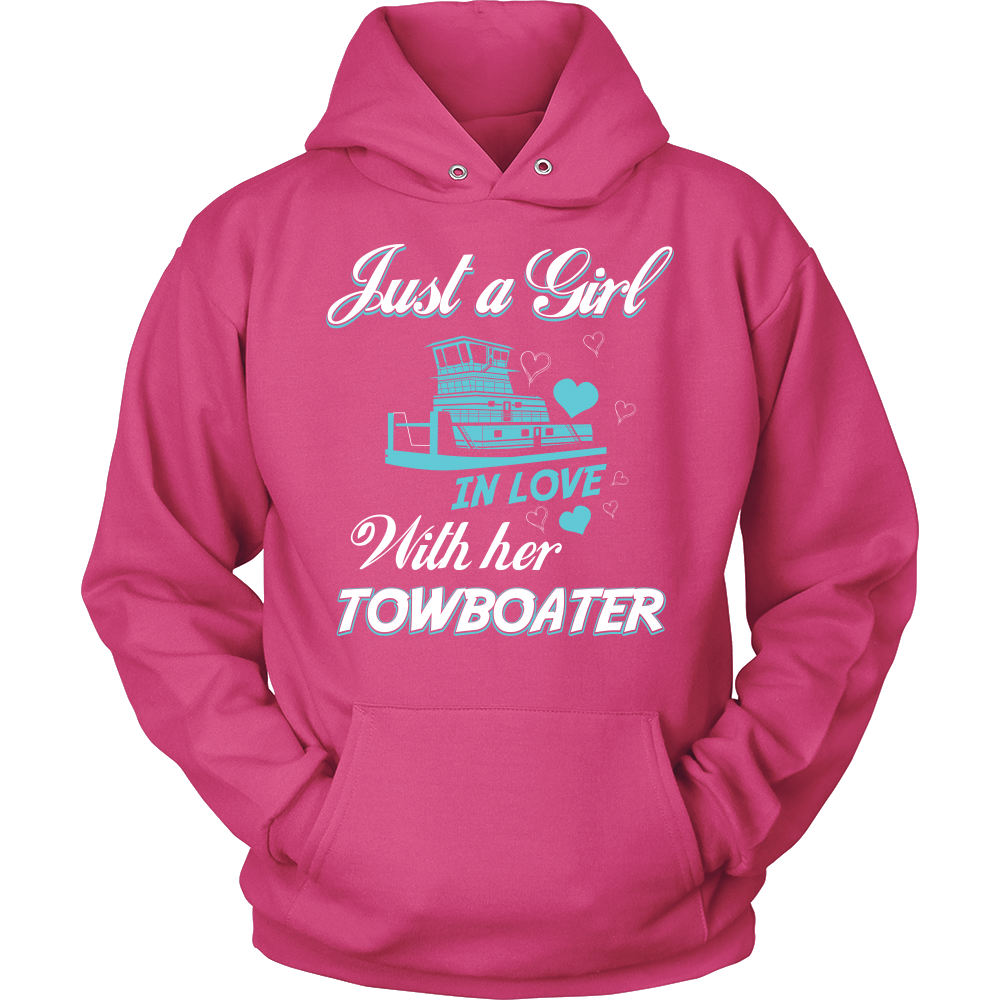 Just A Girl In Love With Her Towboater T-Shirt