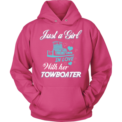 Just A Girl In Love With Her Towboater T-Shirt