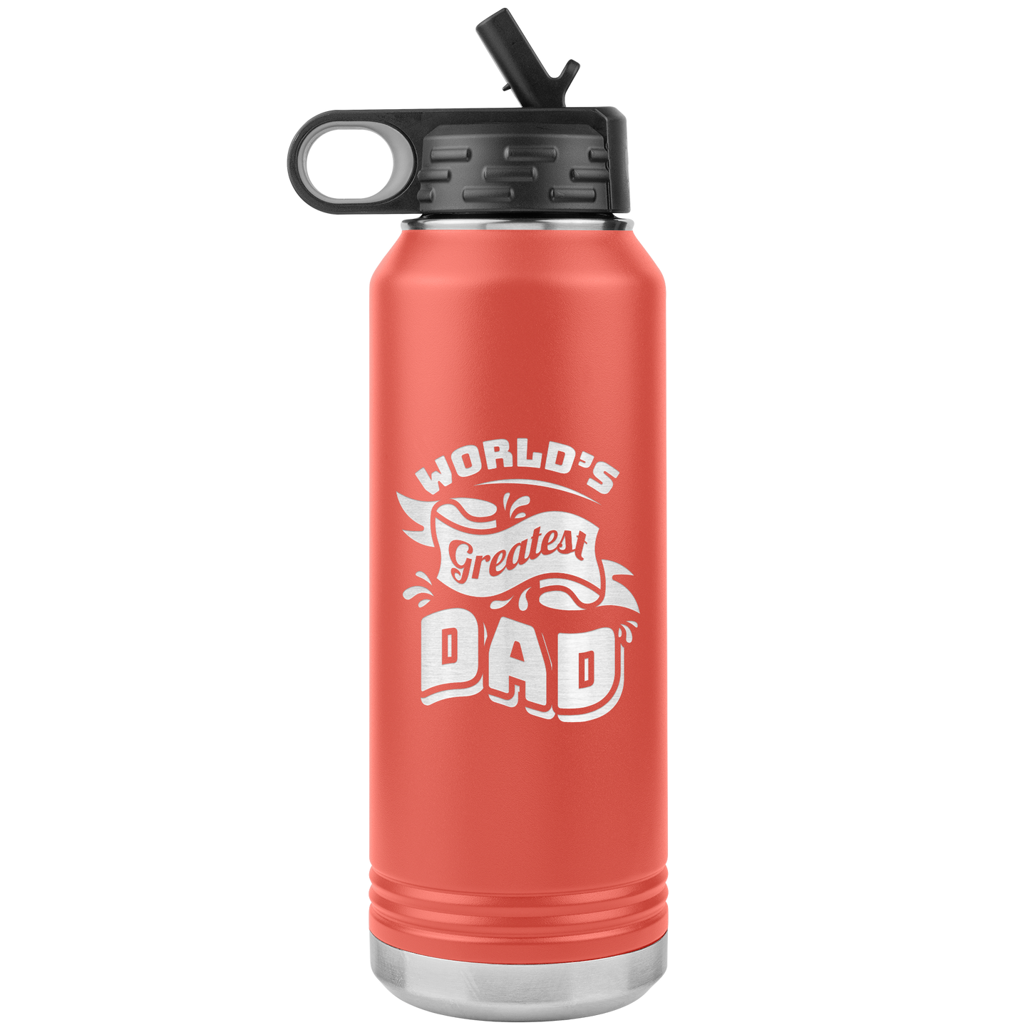 World's Greatest Dad - Jumbo 32oz Water Bottle