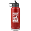 Image of World's Greatest Towboat Dad - Jumbo 32oz Water Bottle