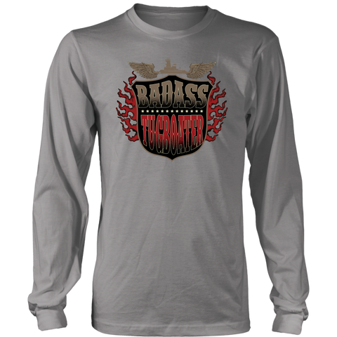 Badass Tugboater - River Life Apparel For Tugboaters Boat Crew
