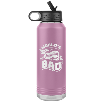 World's Greatest Dad - Jumbo 32oz Water Bottle