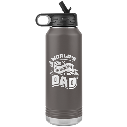 World's Greatest Dad - Jumbo 32oz Water Bottle