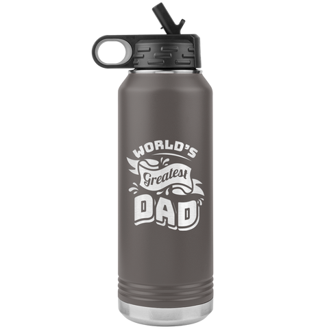 World's Greatest Dad - Jumbo 32oz Water Bottle