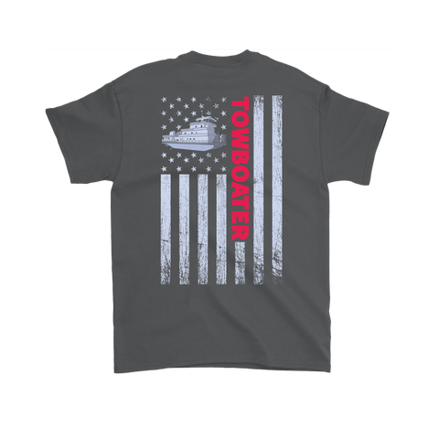 Patriotic Towboater Design - Try Stepping On This One