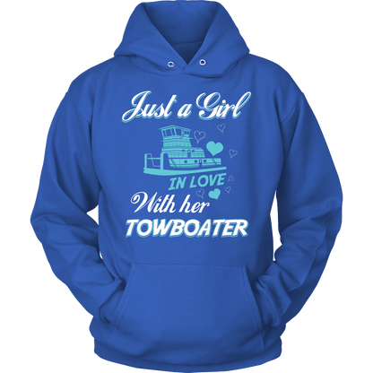 Just A Girl In Love With Her Towboater T-Shirt