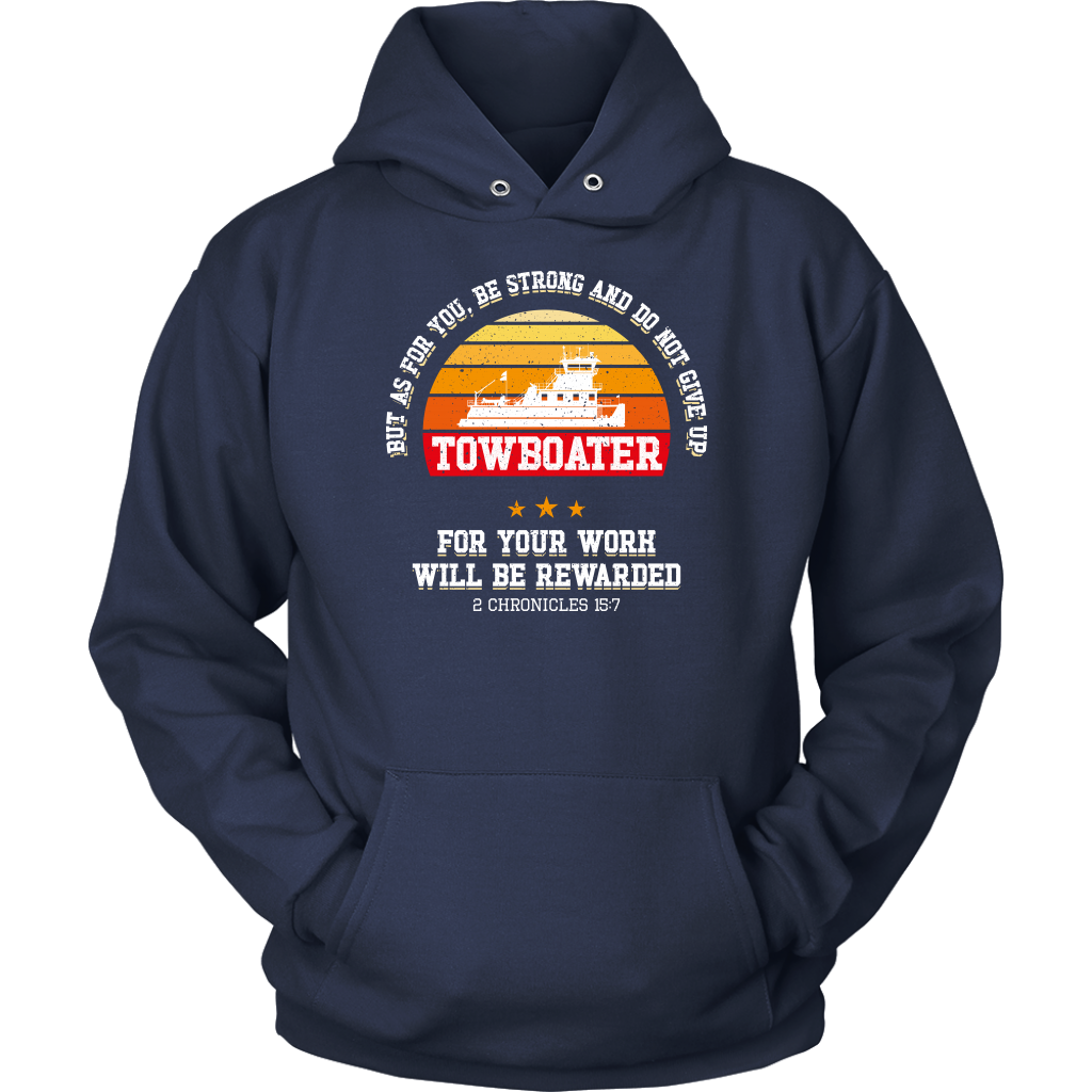 Towboater Motivational Quote Vintage Retro 2021 Tshirt