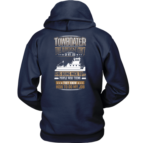 Funny Sarcastic Towboater T-Shirt