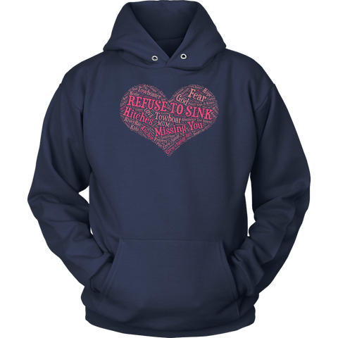 Towboater's Spouse Lingo Tees -  Heart Design