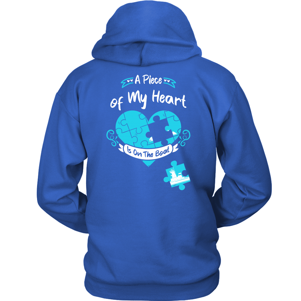 A Piece Of My Heart Is On The Boat Towboater T-Shirt