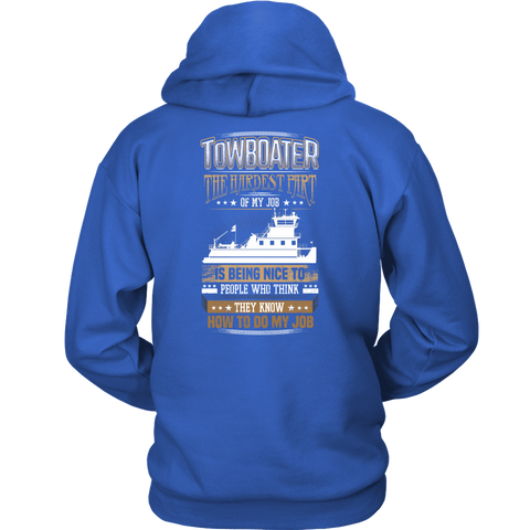 Funny Sarcastic Towboater T-Shirt