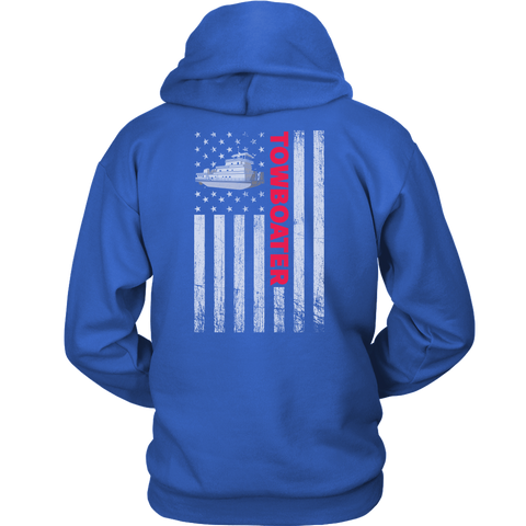 Patriotic Towboater Shirt Design - Try Stepping On This One