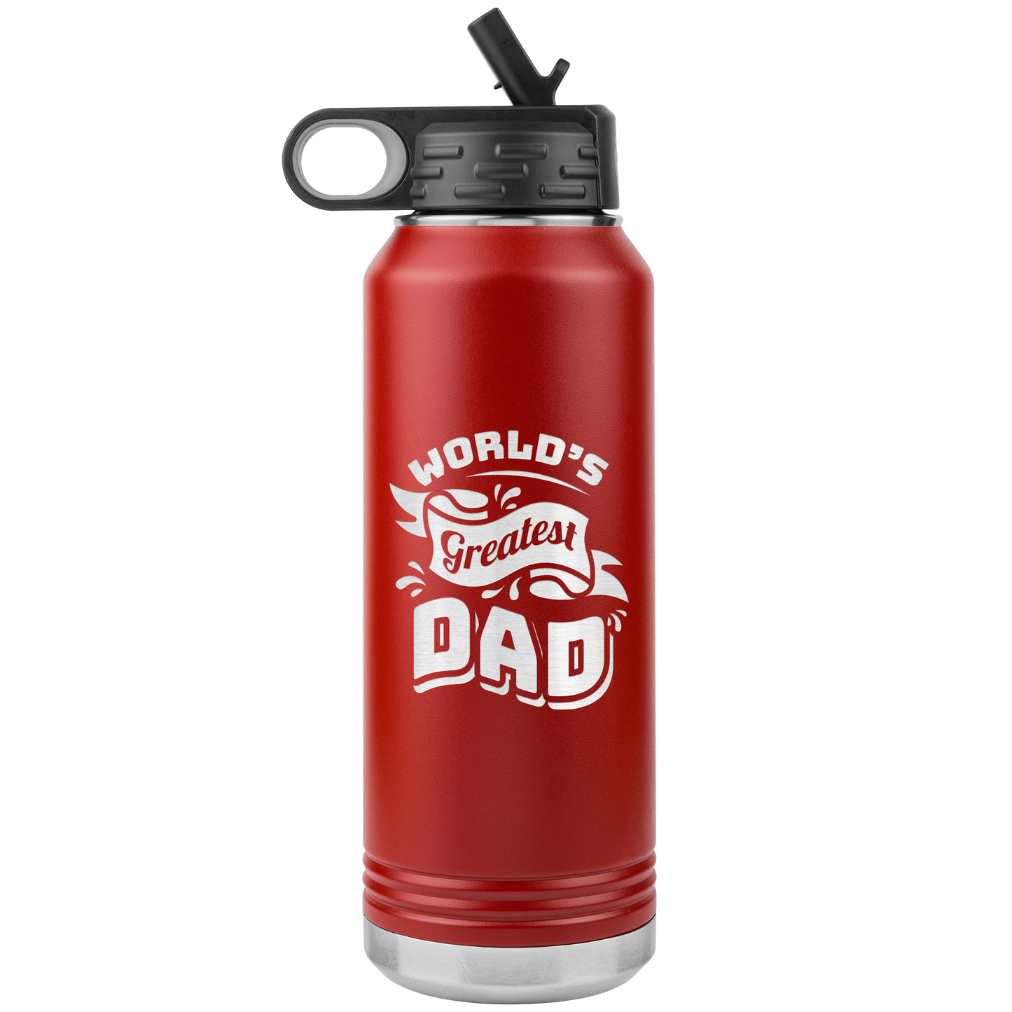 World's Greatest Dad - Jumbo 32oz Water Bottle