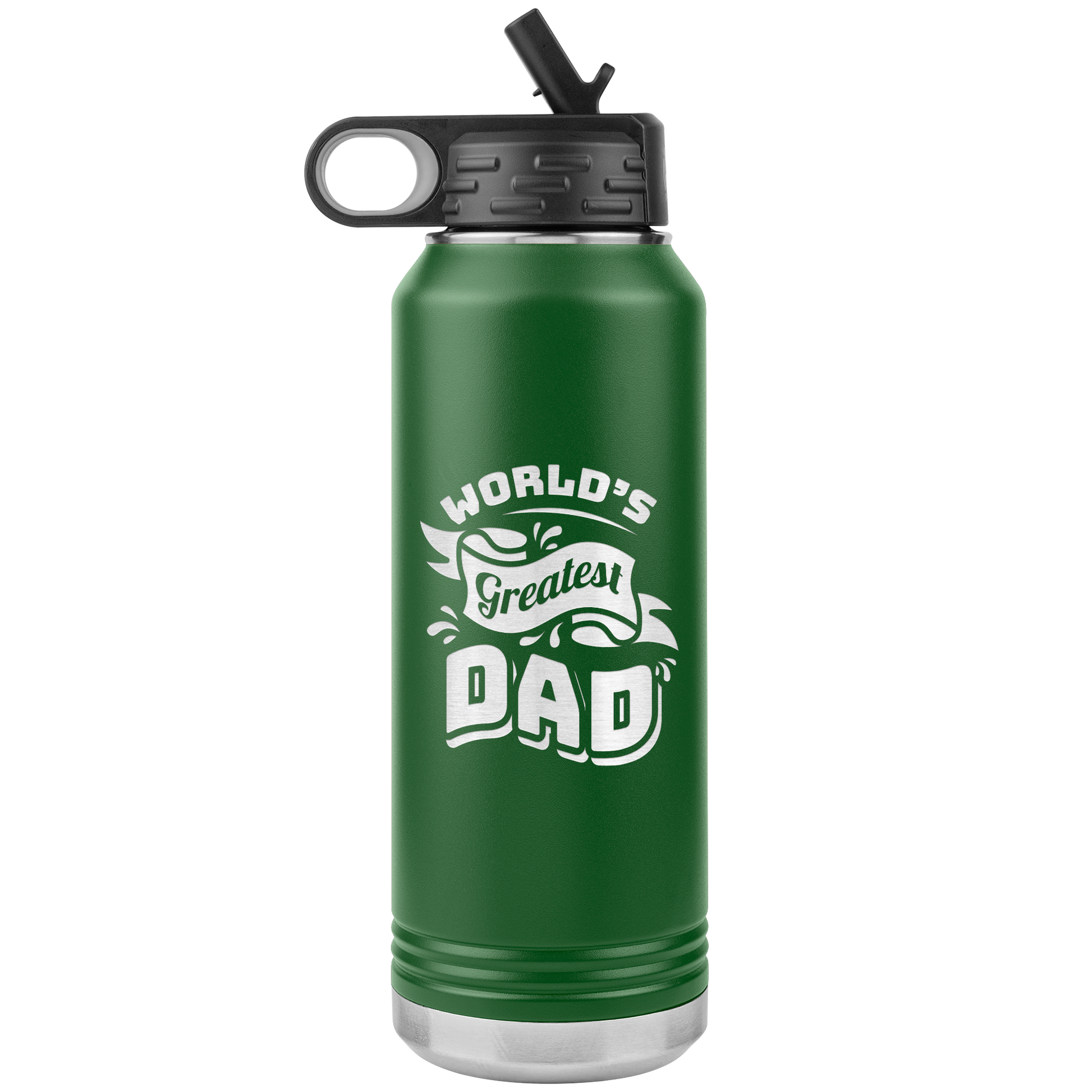 World's Greatest Dad - Jumbo 32oz Water Bottle