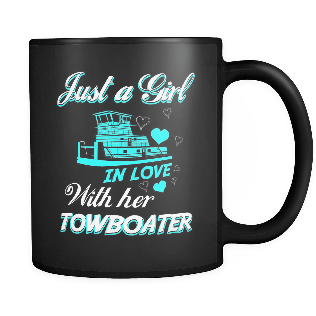 Just a Girl In Love With Her Towboater Mug