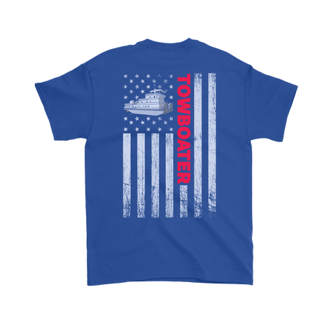 Patriotic Towboater Design - Try Stepping On This One
