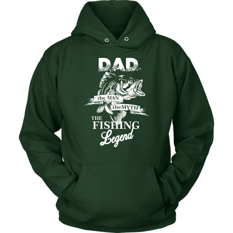Dad! The Man! The Myth! The Fishing Legend - Towboater Shirt For Fishing Legends