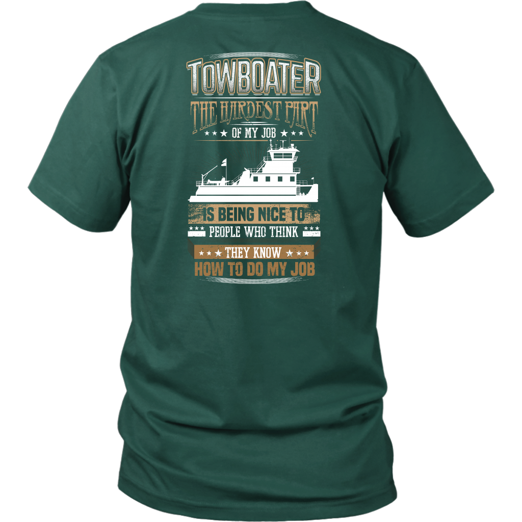 Funny Sarcastic Towboater T-Shirt