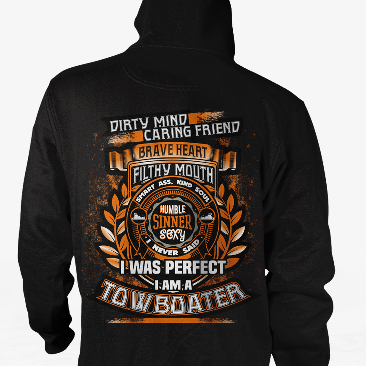 Dirty Mind! Caring Friend Towboater Shirt