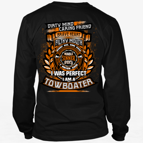 Dirty Mind! Caring Friend Towboater Shirt