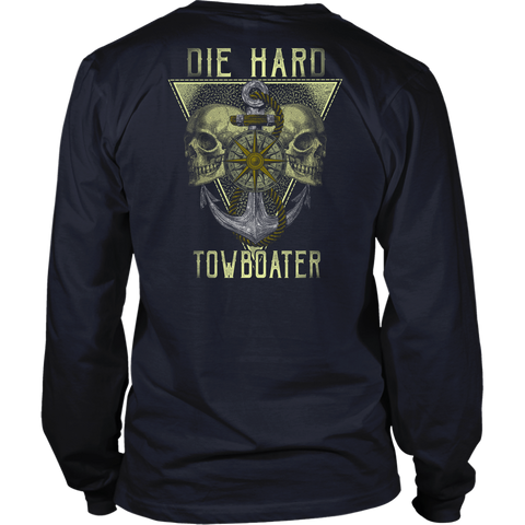 Die Hard Towboater - Anchor Skull T-Shirt