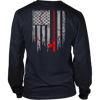 Image of Patriotic Fishing Flag Tee