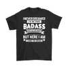 Image of Funny Badass Living The Dream Towboater T-Shirt