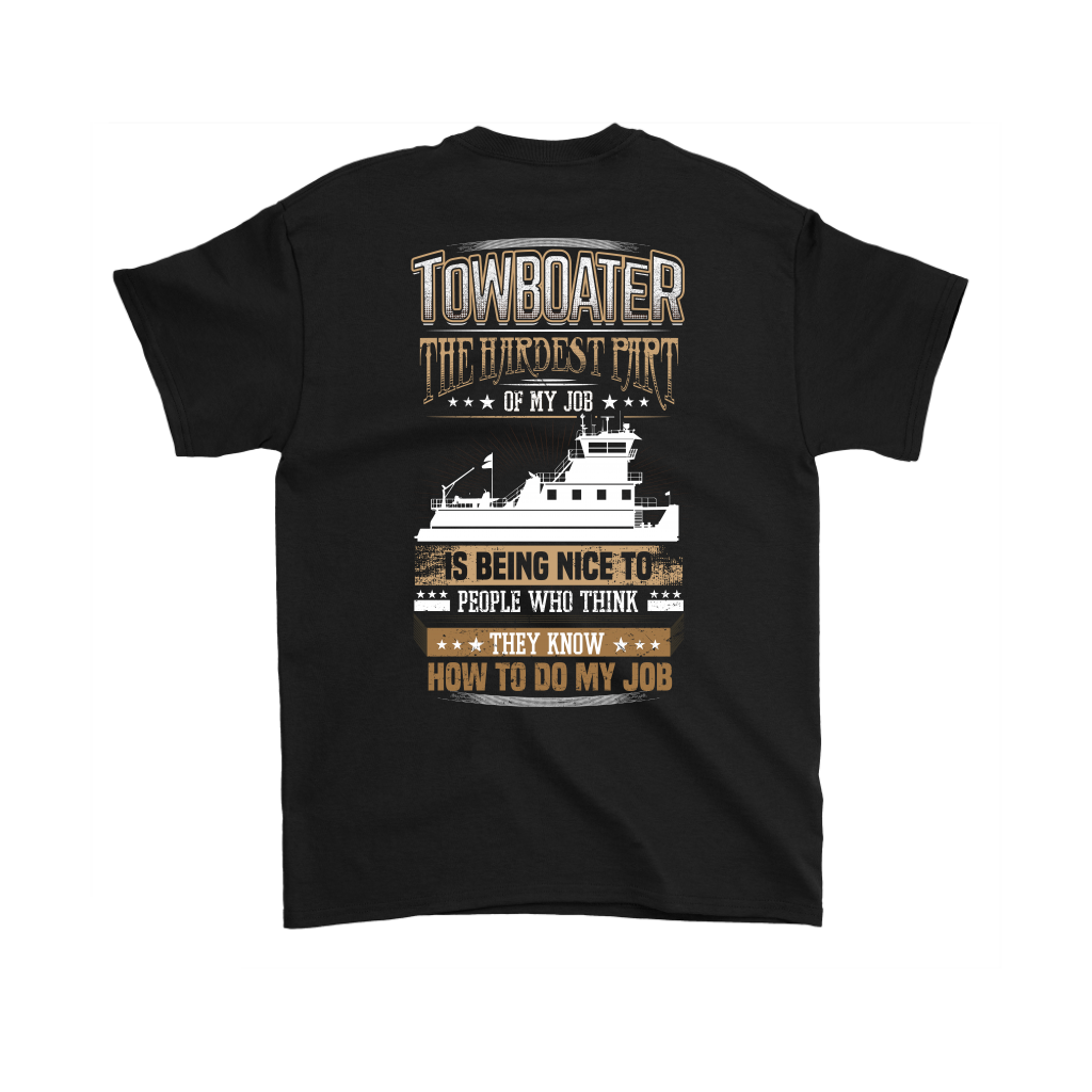 Funny Sarcastic Towboater T-Shirt