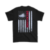 Image of Patriotic Deckhand's Shirt Hoodie Design - Try Stepping On This One