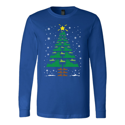 Towboater Crew Group Matching Christmas Tree T-Shirt