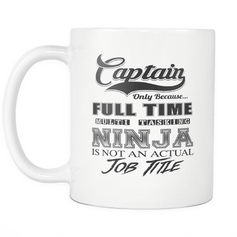 Funny Captain Mug