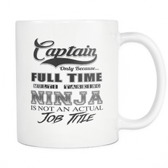 Funny Captain Mug