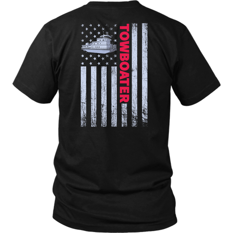 Patriotic Towboater Design - Try Stepping On This One