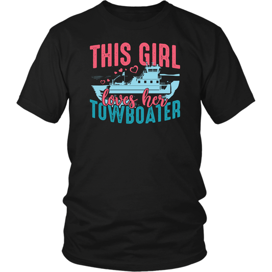 This Girl Loves Her Towboater T-Shirt