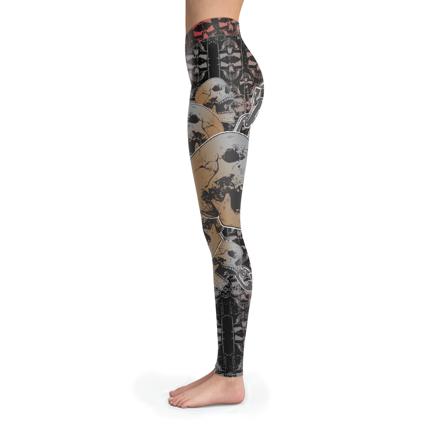 Towboater's Ladies Skull Leggings