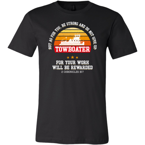 Towboater Motivational Quote Vintage Retro 2021 Tshirt